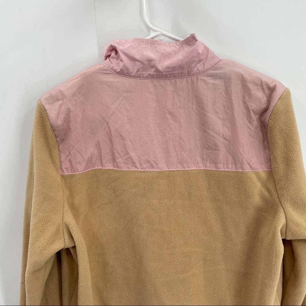 NEW! Pacsun Tan & Pink Fleece Jacket - Picture 12 of 12